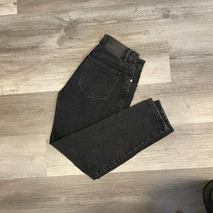 Zara Mom Fit Jeans TRF Black